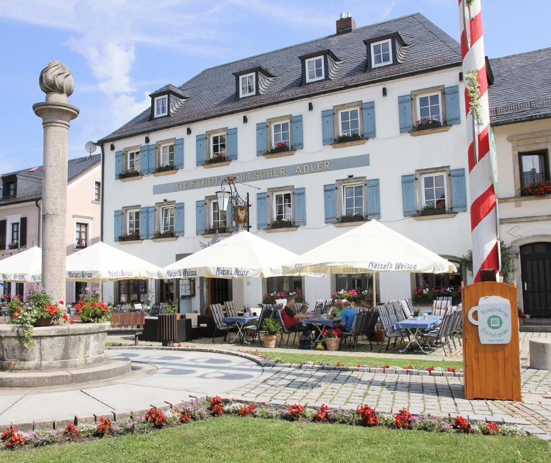 Gasthof Deutscher Adler Und Hotel Puchtler Bischofsgrün Dış mekan fotoğraf