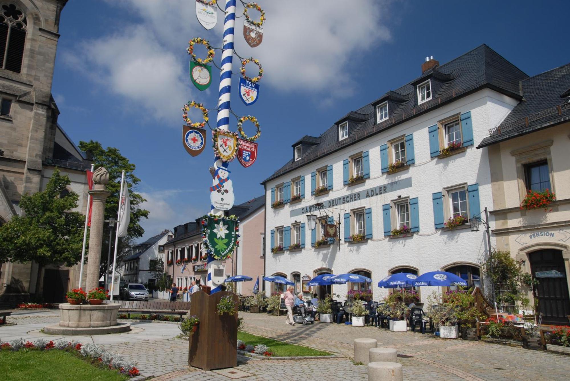 Gasthof Deutscher Adler Und Hotel Puchtler Bischofsgrün Dış mekan fotoğraf
